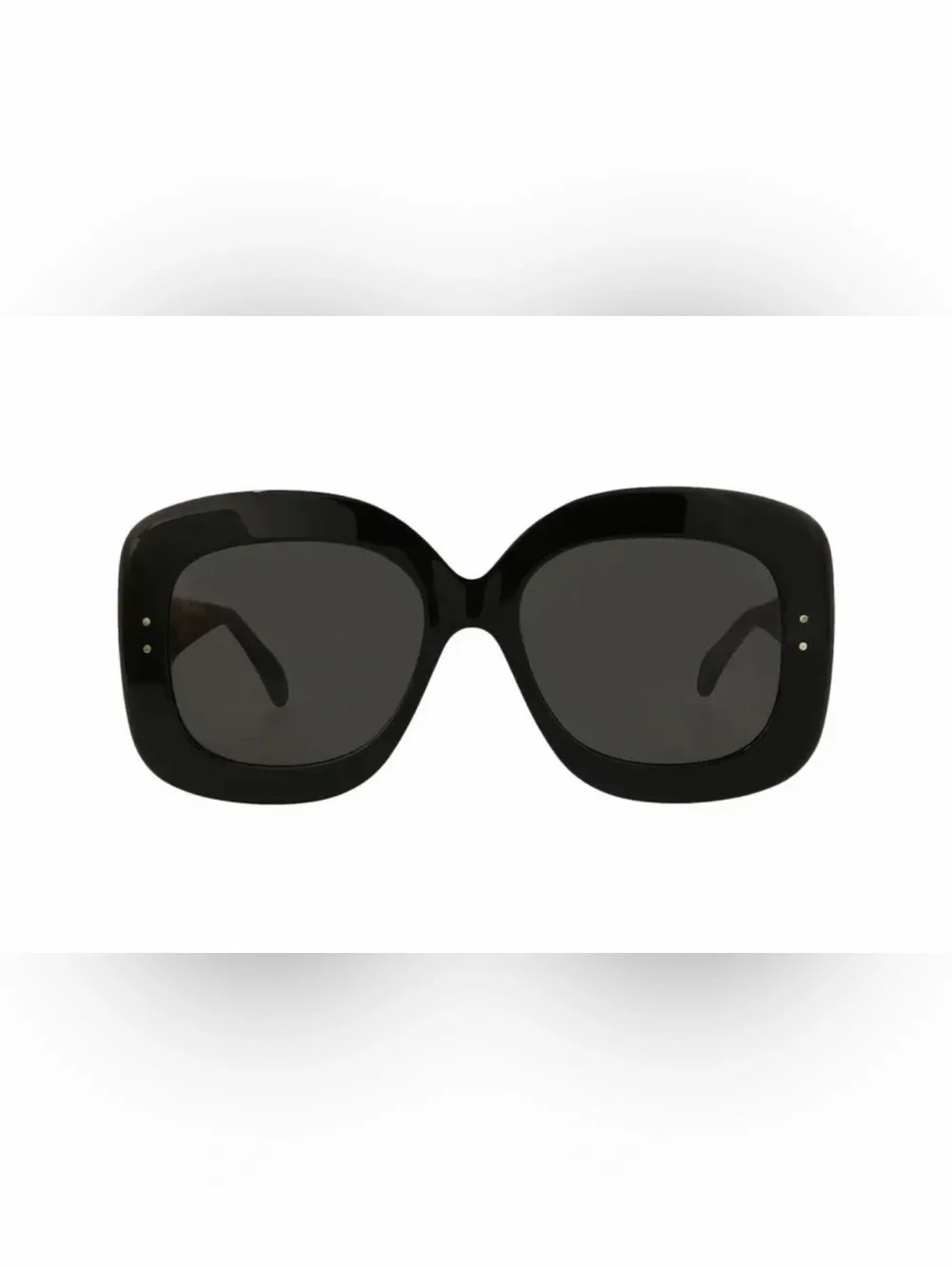 ALAÏA EYEWEAR Square-frame acetate sunglasses